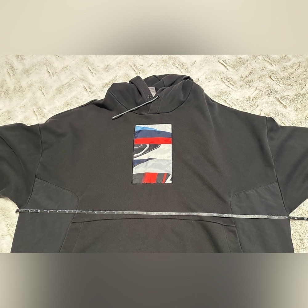 Puma x BMW Motorsport Black Hoodie with Colorful Abstract Logo BMW Emblem - Picture 8 of 13